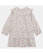 Robe en Coton Bio Alexandra poplin aop multicolore