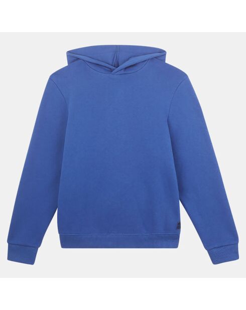 Sweat à capuche en Coton Bio Voons bleu