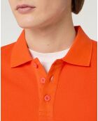 Polo Dolpiq ml piq orange vif