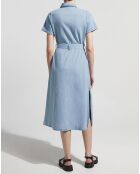 Robe en denim Namibie bleue