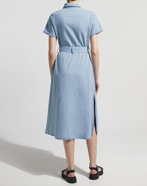 Robe en denim Namibie bleue