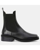 Chelsea boots en Cuir noires