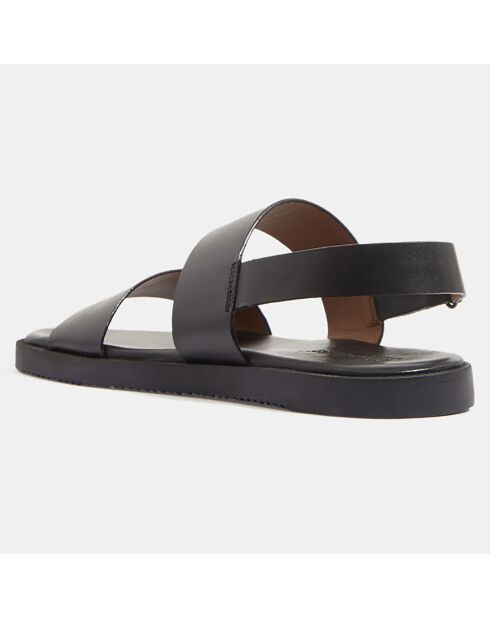 Sandales en Cuir Joyce noires