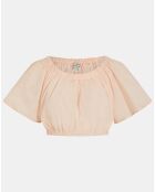 Top Cropped rose clair