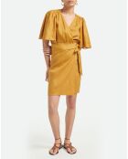 Robe 100% Lin Tabasco orange
