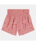 Jupe-short Garance rose