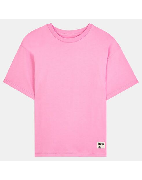 T-Shirt en Coton Bio Joshua mc mixte rose