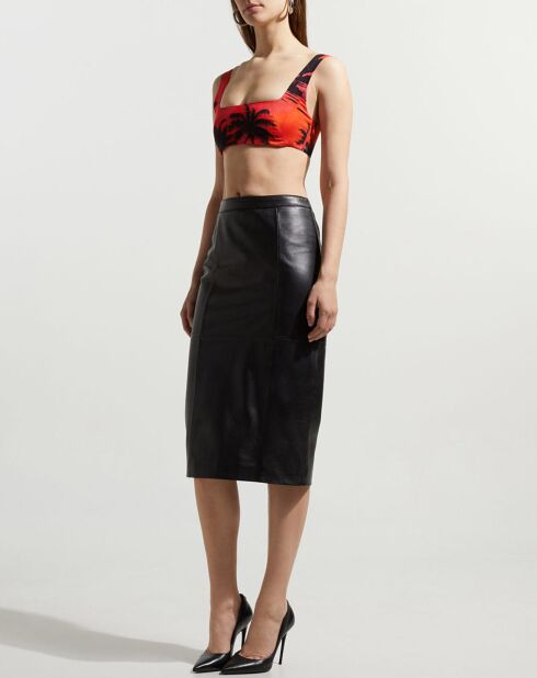 Top Muse bralette rose/orange/noir