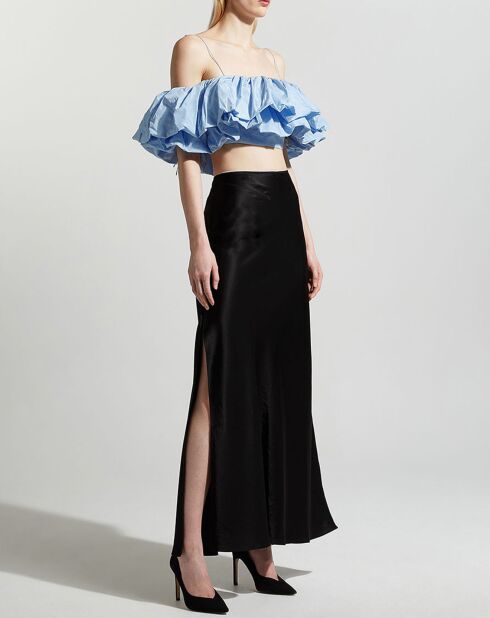 Top Antoinette bleu ciel