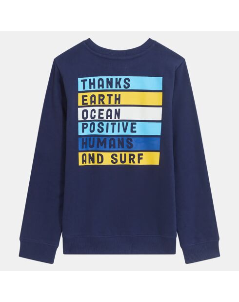Sweat Marc2 bleu marine