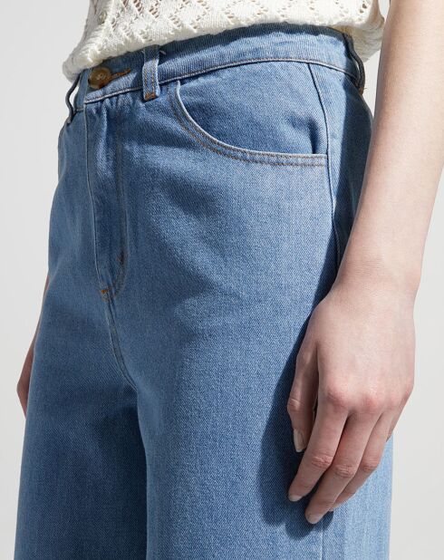 Jean large Nucia bleu
