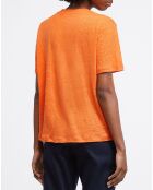 T-Shirt  100% Lin Aribo orange