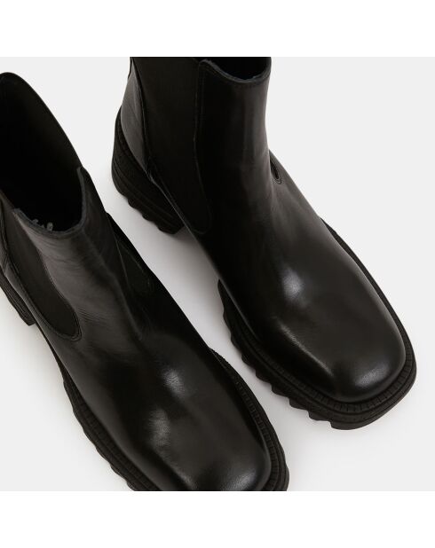 Chelsea Boots noires - Talon 6 cm