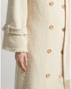 Manteau en Laine mélangée Aspen beige clair