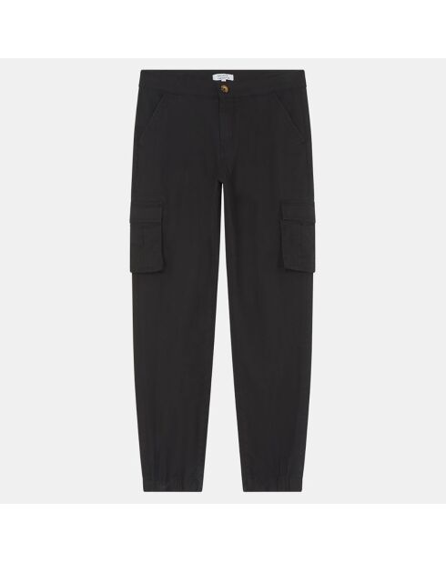 Pantalon en Coton Bio Javres battle noir