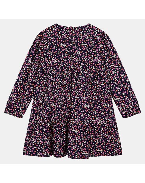 Robe Gabrielle à fleurs multicolore
