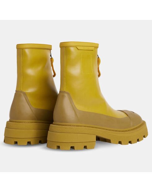 Boots Aquari jaune moutarde
