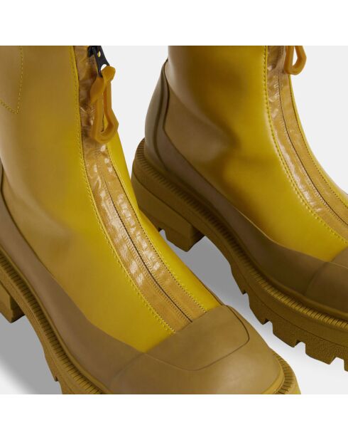 Boots Aquari jaune moutarde