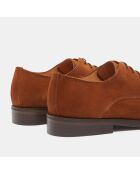 Derbies en Cuir camel