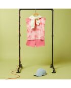 Short en Coton Bio Moona twill rose