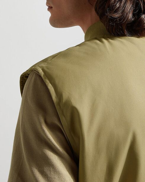 Blouson sans manches Pavest rev kaki clair