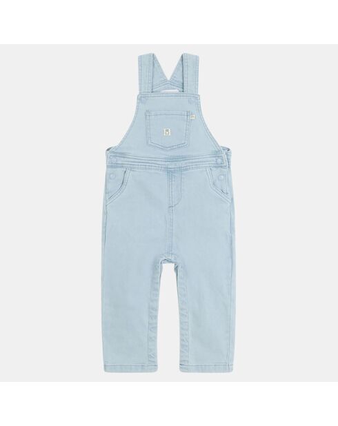Salopette Aligator bis denim bleue