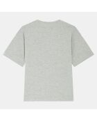 T-Shirt en Coton Bio Joshua mc mixte gris chiné