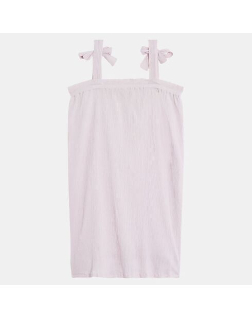 Robe Laetitia à bretelle violet clair