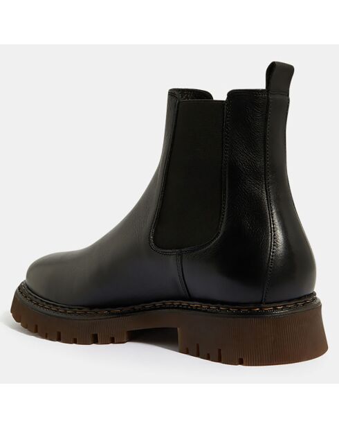 Chelsea Boots en Cuir noires