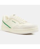 Baskets Mack blanc/vert