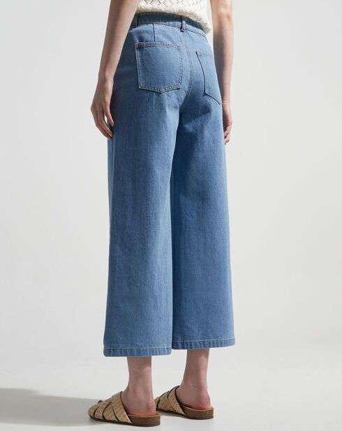 Jean large Nucia bleu