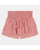 Jupe-short Garance rose