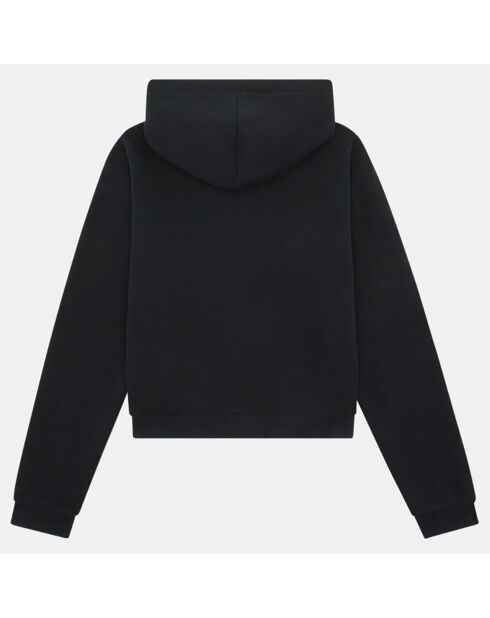 Sweat zippé Cecilia court noir