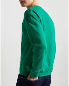 Sweat Featpri imprimé vert foncé