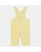 Salopette en Coton Bio Izak twill jaune