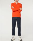 Polo Dolpiq ml piq orange vif