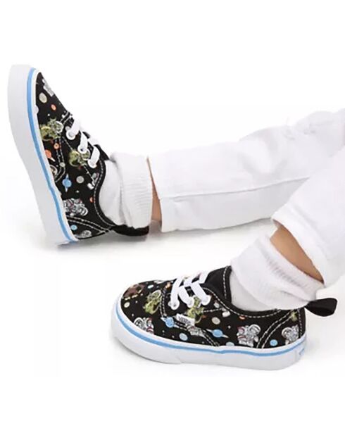 Baskets Authentic Elastic noires