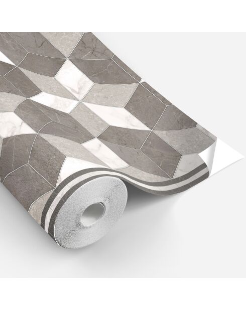Rouleau d'autocollants Rollo Sticker Trajano brun - 50x100 cm
