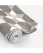 Rouleau d'autocollants Rollo Sticker Trajano brun - 80x210 cm