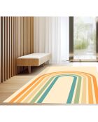 Tapis en vinyle Penélope multicolore - 100x178 cm