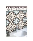 Rotolo di adesivi Rollo Sticker Agua Marina fiocchi di neve multicolore - 100x100 cm