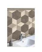 Rouleau d'autocollants Rollo Sticker Trajano Sepia brun - 50x100 cm