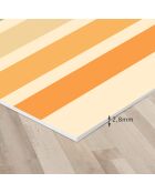 Tapis en vinyle Penélope multicolore - 100x178 cm