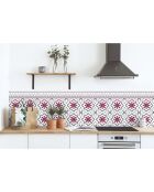 Rouleau d'autocollants Rollo Sticker Cloé multicolore - 100x100 cm