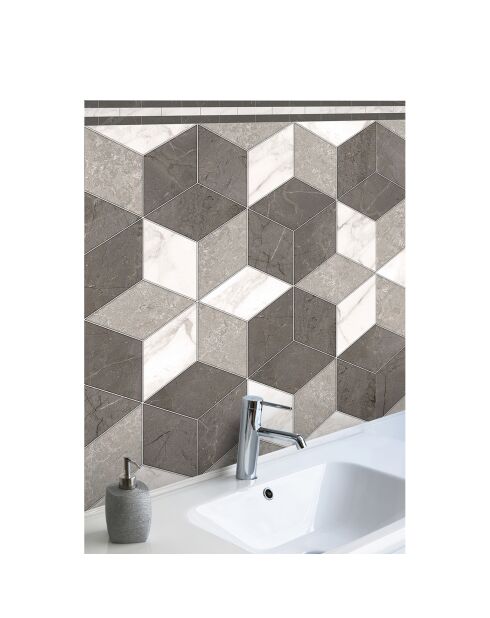 Rouleau d'autocollants Rollo Sticker Trajano brun - 100x100 cm