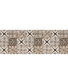 Tapis en vinyle Yaminah brun - 50x140 cm