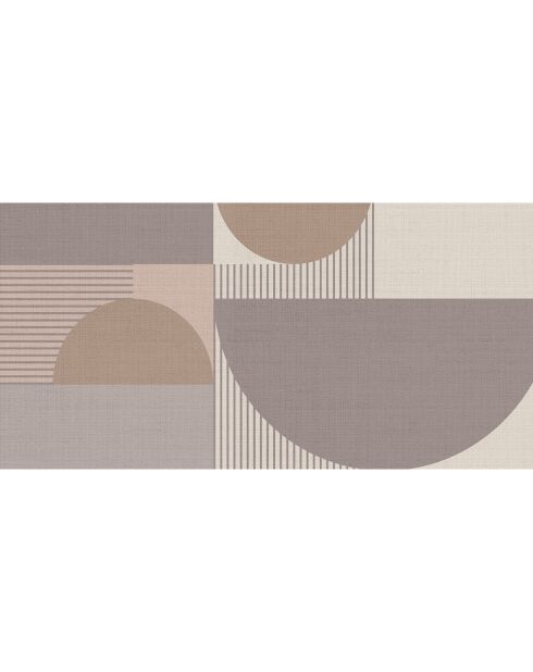 Tapis en vinyle Hermes brun - 50x100 cm