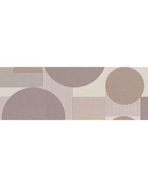 Tapis en vinyle Hermes brun - 50x140 cm