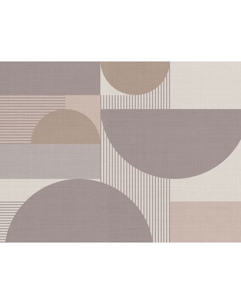 Tapis en vinyle Hermes brun - 100x133 cm