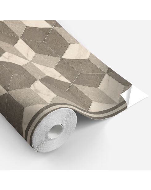 Rouleau d'autocollants Rollo Sticker Trajano Sepia brun - 80x210 cm